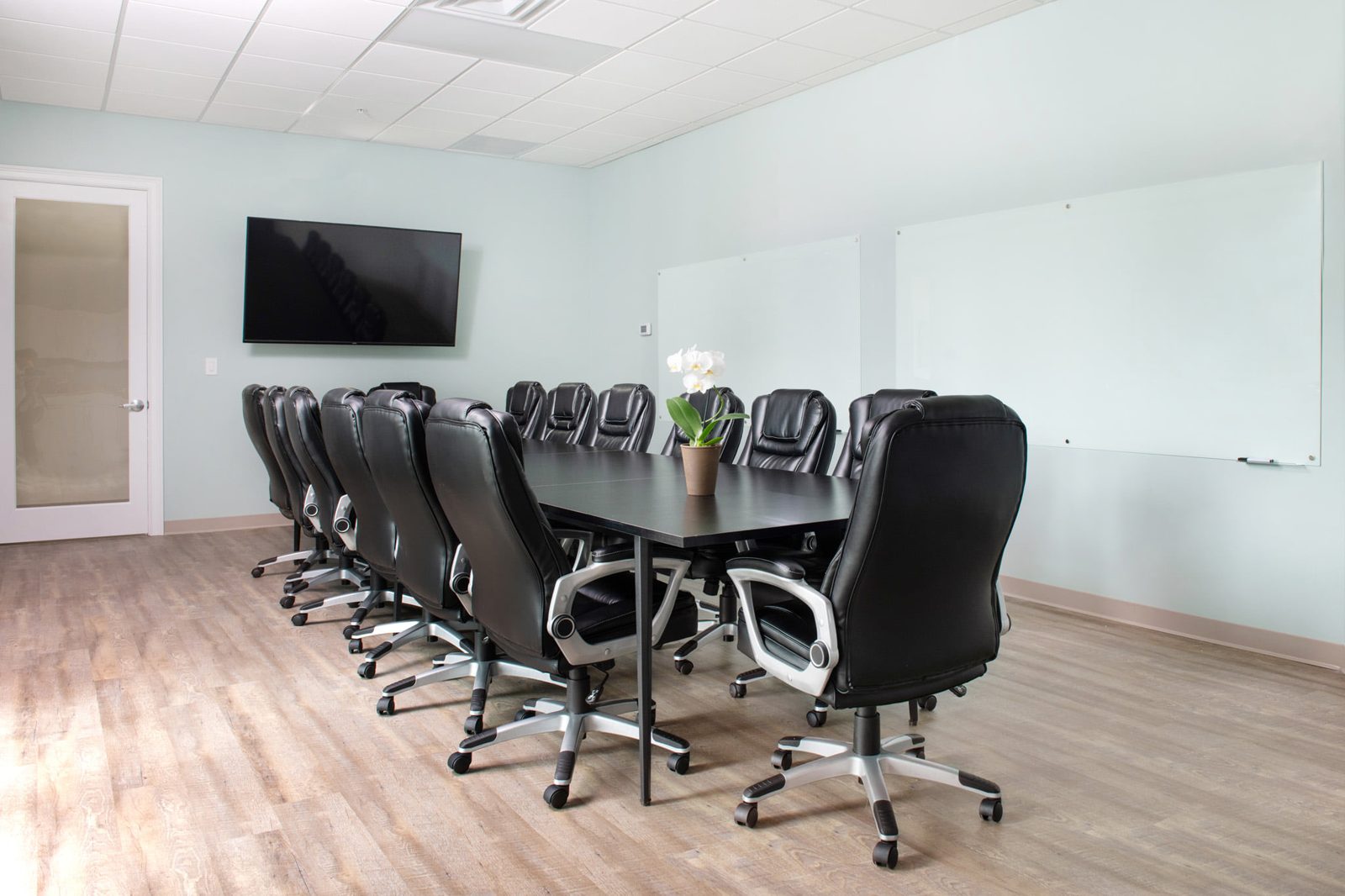 Large conference room ready for booking
